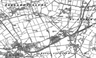 Old Map of Tindale Crescent, 1896