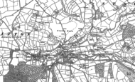 Old Map of Tinhay, 1883 - 1905