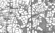 Old Map of Tinsley Green, 1910 - 1912
