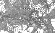 Old Map of Tintern, 1900 - 1918