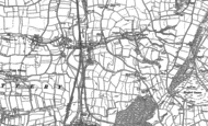 Old Map of Tipton St John, 1888
