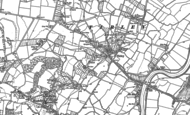 Old Map of Tirley, 1883
