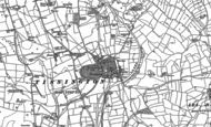 Old Map of Tissington, 1879