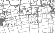 Old Map of Titchwell, 1904
