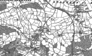 Old Map of Titley, 1885 - 1902