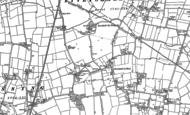 Old Map of Tivetshall St Margaret, 1883 - 1904