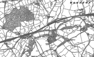 Old Map of Tockenham Wick, 1899