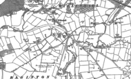 Old Map of Tollbar End, 1886
