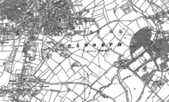 Old Map of Tolworth, 1894 - 1895