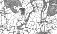 Old Map of Tong Forge, 1881 - 1901