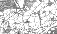 Old Map of Tonwell, 1897