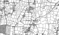 Old Map of Topcroft, 1883 - 1903