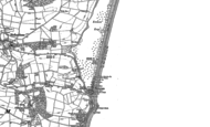 Old Map of Torcross, 1905