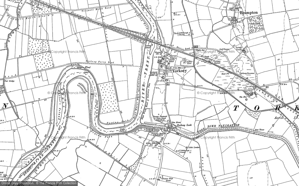 Torksey Lock, 1884 - 1885