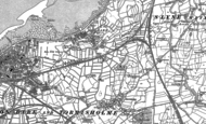 Old Map of Torrisholme, 1910 - 1911