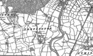 Old Map of Tortington, 1875 - 1896