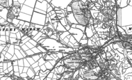Old Map of Totton, 1895 - 1896