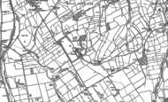 Old Map of Towcett, 1897