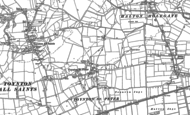Old Map of Toynton St Peter, 1887