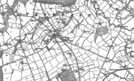 Old Map of Trefnant, 1898 - 1910