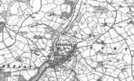 Old Map of Tregony, 1879