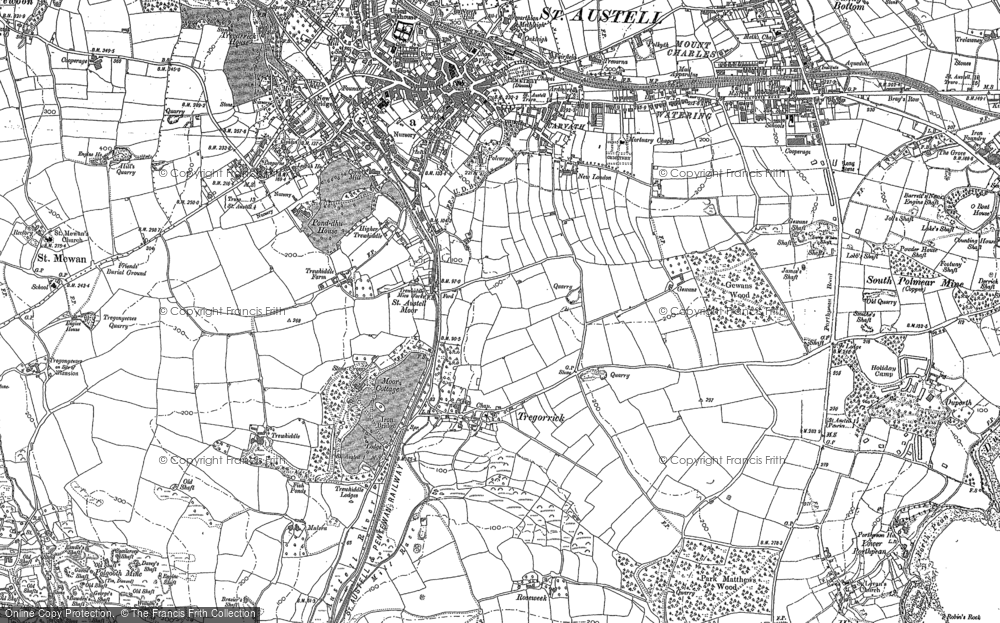 Old Maps of Tregorrick, Cornwall - Francis Frith