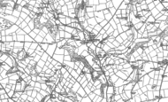 Old Map of Tregroes, 1887 - 1904