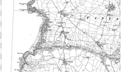 Old Map of Treknow, 1905