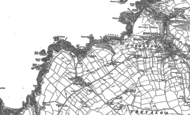 Old Map of Trevalga, 1905