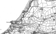 Old Map of Trevelgue, 1880 - 1906