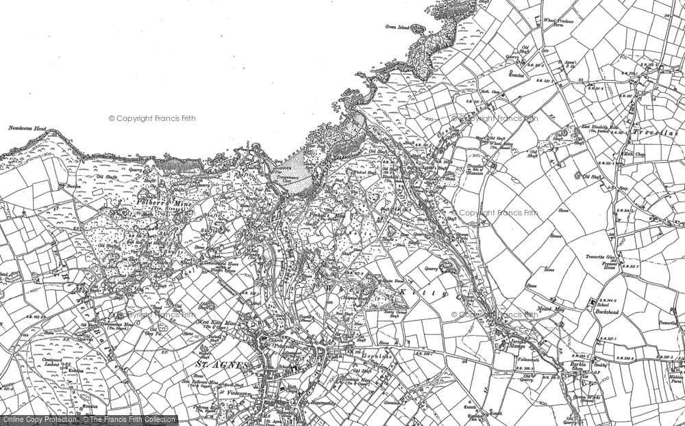 Trevellas Coombe, 1906