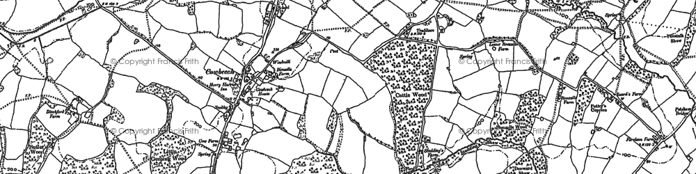 Old map of Trolliloes in 1897