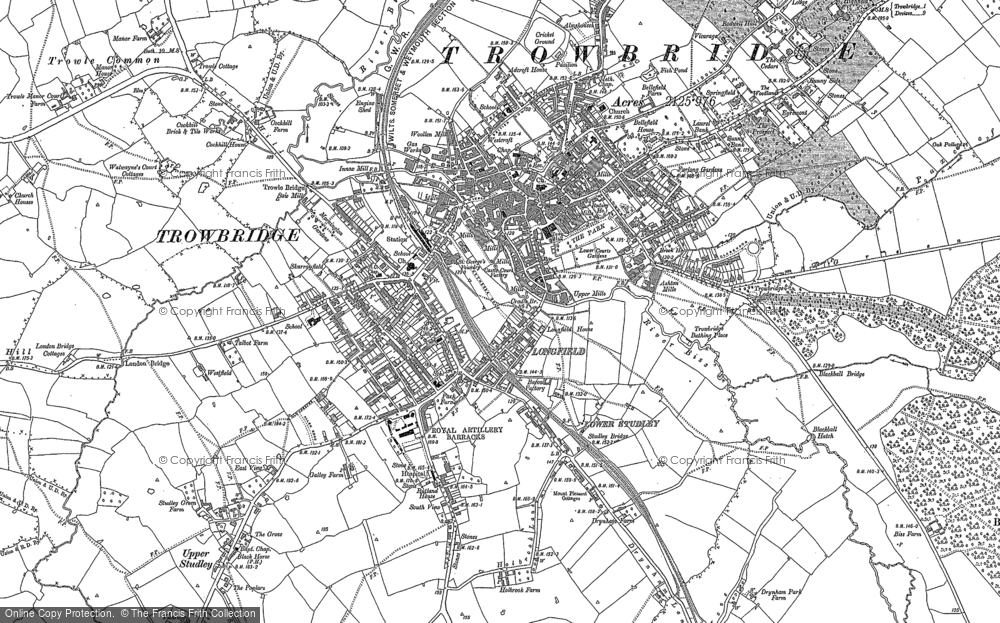 Old Maps of Trowbridge, Wiltshire - Francis Frith
