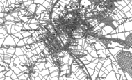 Old Map of Trowbridge, 1922