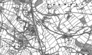 Old Map of Trowell, 1899