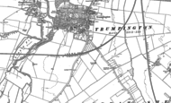 Old Map of Trumpington, 1885 - 1886