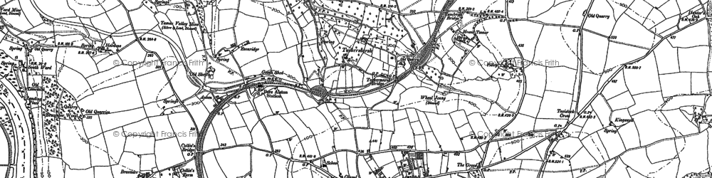 Old map of Tuckermarsh in 1905