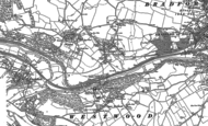 Old Map of Turleigh, 1899 - 1922