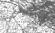 Old Map of Twerton, 1883 - 1902