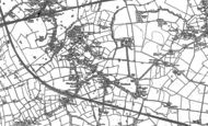 Old Map of Twiss Green, 1892 - 1906