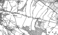 Old Map of Twydall, 1896