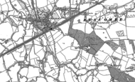 Old Map of Twyford, 1910