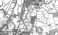 Old Map of Twyford Moors, 1895