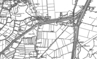 Old Map of Tydd Gote, 1900 - 1903