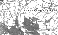 Old Map of Tyringham, 1899