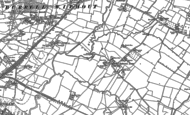 Old Map of Tytherton Lucas, 1899