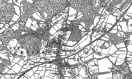 Old Map of Uckfield, 1873 - 1908