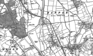 Old Map of Uckinghall, 1884 - 1903
