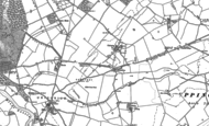Old Map of Uckington, 1881 - 1882