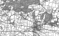 Old Map of Udley, 1883